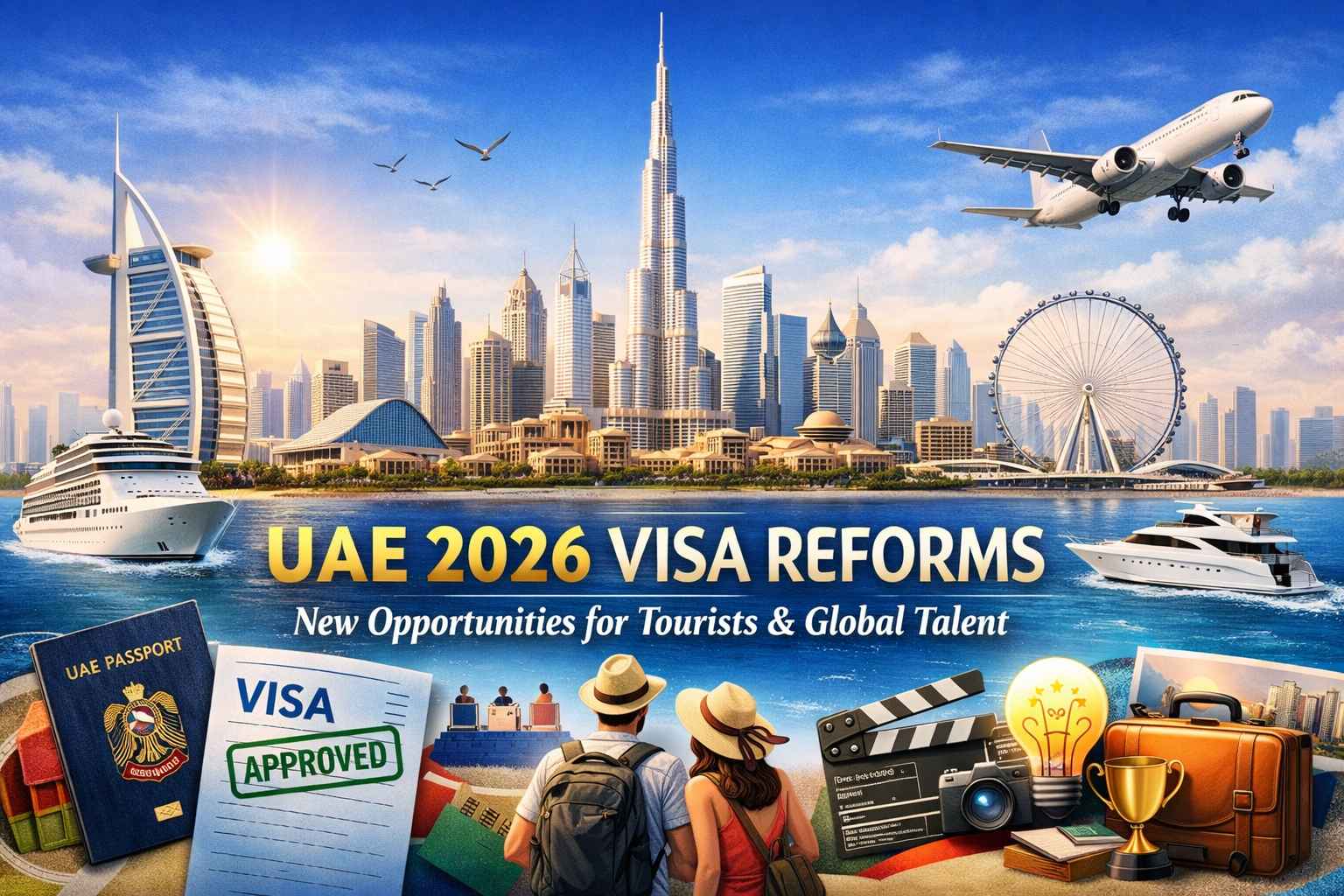 UAE 2026 Visa Reforms: New Opportunities for Tourists and Global Talent