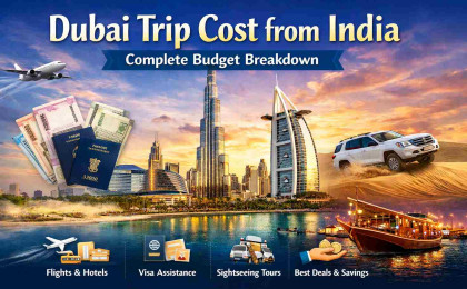 Dubai Trip Cost from India: Complete Budget Breakdown